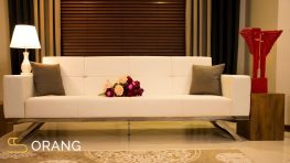 سرویس مبل تخت خوابشو زیر استیل ( 9 نفره )