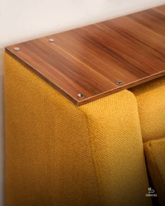 فضای بالای کاناپه تخت خوابشو مدل اکسان new دارای باکس مناسب برای قرار دادن وسایل و اکسسوری