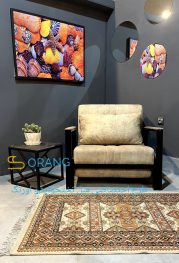 مبل مینیمال تخت خوابشو مدل زیرهم رو دسته فلزی