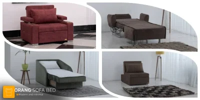 انواع مبل تخت خوابشو یک نفره اورنگ